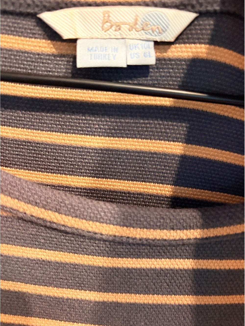 Boden Woman’s Structured Striped Dress - Size 6 - Picture 4 of 4